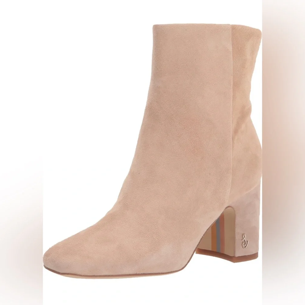 Women’s Sam Edelman 7.5 Fawn Boot in Warm Oat - Picture 1 of 8